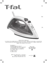 Предварительный просмотр 1 страницы T-Fal ESSENTIAL FV1036 Manual