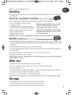 Preview for 9 page of T-Fal EZ Clean Instructions For Use Manual