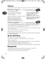 Preview for 16 page of T-Fal EZ Clean Instructions For Use Manual