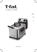 T-Fal FAMILY PRO Manual preview