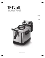 Предварительный просмотр 1 страницы T-Fal FILTRA PRO Manual