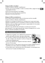 Preview for 37 page of T-Fal FR600D51 Quick Start Manual