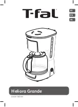 Предварительный просмотр 1 страницы T-Fal Heliora Grande CM14 Series User Manual