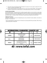 Preview for 16 page of T-Fal IS5500 Manual