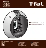 T-Fal Nescafe Dolce Gusto User Manual preview