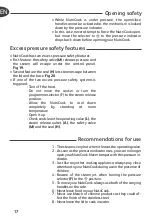 Preview for 16 page of T-Fal NutriCook User Manual