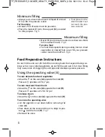 Предварительный просмотр 6 страницы T-Fal P25042 User Manual