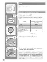 Предварительный просмотр 10 страницы T-Fal POWERGLIDE Anti-Calc Instructions Manual