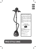 T-Fal PRO STYLE ONE Manual preview