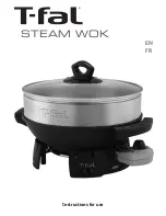 T-Fal STEAM WOK Instructions For Use Manual preview