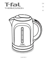 Preview for 1 page of T-Fal Thermovision Manual