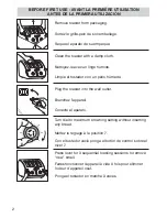 Preview for 2 page of T-Fal TT7495002 Instructions For Use Manual