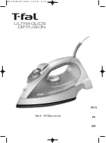 T-Fal ULTRAGLIDE DIFFUSION FV32 Series Manual preview