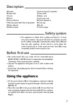 Preview for 7 page of T-Fal ZE5813US User Manual