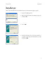 Preview for 9 page of T-Home Comfort Pro P 300 PC User Manual