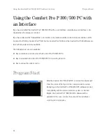 Preview for 16 page of T-Home Comfort Pro P 500 PC User Manual