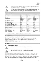 Preview for 59 page of T.I.P. AJ 4 Plus 55/50 Operating Instructions Manual