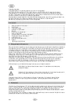 Preview for 70 page of T.I.P. AJ 4 Plus 55/50 Operating Instructions Manual