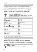 Preview for 60 page of T.I.P. DRAIN 6000/36 Operating Instructions Manual