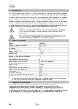 Preview for 72 page of T.I.P. DRAIN 6000/36 Operating Instructions Manual