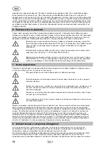 Preview for 74 page of T.I.P. DRAIN 6000/36 Operating Instructions Manual