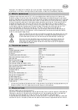 Preview for 103 page of T.I.P. DRAIN 6000/36 Operating Instructions Manual