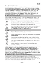 Preview for 105 page of T.I.P. DRAIN 6000/36 Operating Instructions Manual