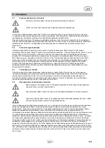 Preview for 111 page of T.I.P. DRAIN 6000/36 Operating Instructions Manual