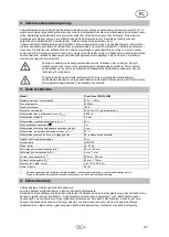 Предварительный просмотр 49 страницы T.I.P. DrainPress 3200/24 Operating Instructions Manual