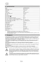 Preview for 4 page of T.I.P. EXTREMA 500/13 IX Operating Instructions Manual