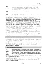 Preview for 43 page of T.I.P. GP 4500 INOX Operating Instructions Manual