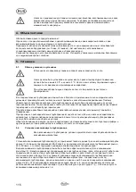 Preview for 118 page of T.I.P. GP 4500 INOX Operating Instructions Manual