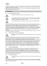 Preview for 126 page of T.I.P. GP 4500 INOX Operating Instructions Manual