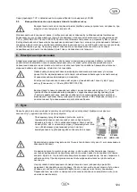 Preview for 127 page of T.I.P. GP 4500 INOX Operating Instructions Manual