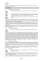 Preview for 6 page of T.I.P. GP 6000 INOX Operating Instructions Manual