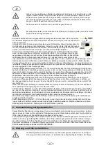 Preview for 8 page of T.I.P. GP 6000 INOX Operating Instructions Manual