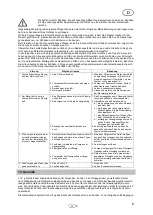 Preview for 9 page of T.I.P. GP 6000 INOX Operating Instructions Manual