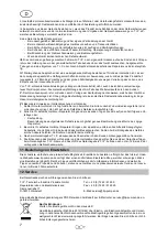 Preview for 10 page of T.I.P. GP 6000 INOX Operating Instructions Manual