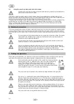 Preview for 14 page of T.I.P. GP 6000 INOX Operating Instructions Manual