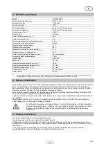 Preview for 19 page of T.I.P. GP 6000 INOX Operating Instructions Manual