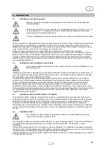 Preview for 27 page of T.I.P. GP 6000 INOX Operating Instructions Manual