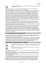 Preview for 29 page of T.I.P. GP 6000 INOX Operating Instructions Manual