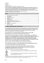 Preview for 32 page of T.I.P. GP 6000 INOX Operating Instructions Manual