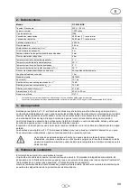 Preview for 33 page of T.I.P. GP 6000 INOX Operating Instructions Manual