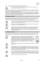 Preview for 35 page of T.I.P. GP 6000 INOX Operating Instructions Manual