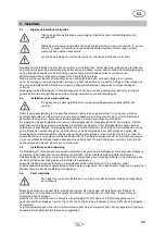 Preview for 41 page of T.I.P. GP 6000 INOX Operating Instructions Manual