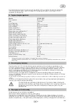 Preview for 47 page of T.I.P. GP 6000 INOX Operating Instructions Manual