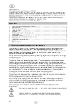 Preview for 60 page of T.I.P. GP 6000 INOX Operating Instructions Manual