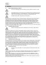 Preview for 62 page of T.I.P. GP 6000 INOX Operating Instructions Manual