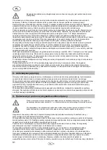 Preview for 64 page of T.I.P. GP 6000 INOX Operating Instructions Manual